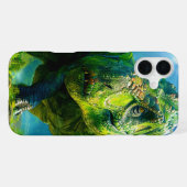 Dinosaurier Phone Case iPhone Hülle (Rückseite (Horizontal))