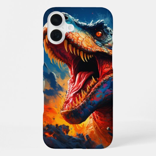 Dinosaurier Phone Case iPhone Hülle (Rückseite)
