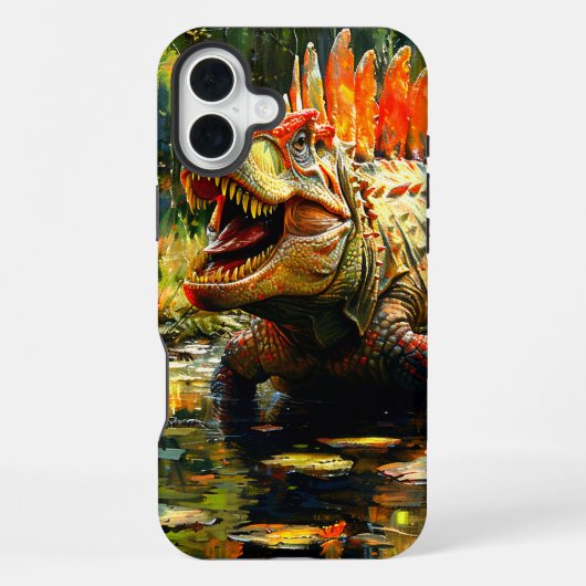Dinosaurier Phone Case iPhone Hülle (Rückseite)