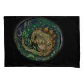 Dinosaurier-Pillowcase-Set Kissenbezug (Vorderseite-Links)