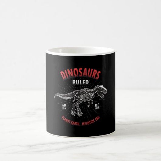 Dinosaurier Planet Erde Mesozoikerzeit | Dinosauri Kaffeetasse (Mittel)