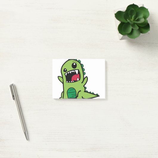 Dinosaurier Post-it Klebezettel (Büro)