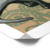 Dinosaurier Poster (Ecke)