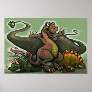 Dinosaurier Poster