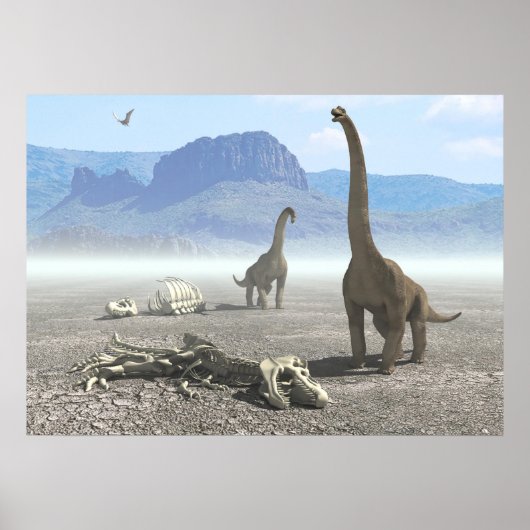 Dinosaurier Poster (Vorne)