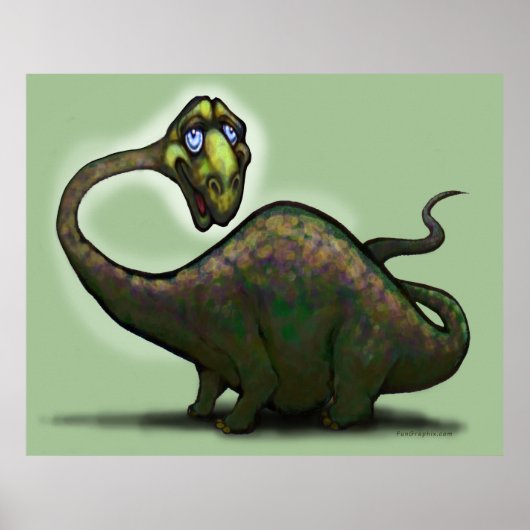 Dinosaurier Poster (Vorne)