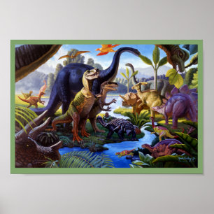 Dinosaurier Poster