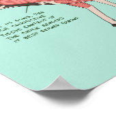 Dinosaurier-Poster - Edmontosaurus Poster (Ecke)