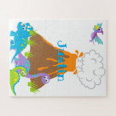 Dinosaurier, Poster personalisieren Puzzle (Horizontal)