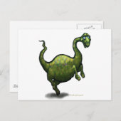 Dinosaurier Postkarte (Vorne/Hinten)