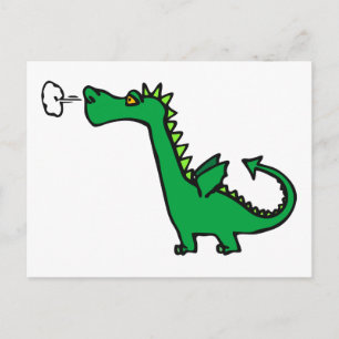 Dinosaurier Postkarte