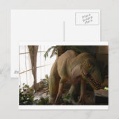 Dinosaurier Postkarte (Vorne/Hinten)