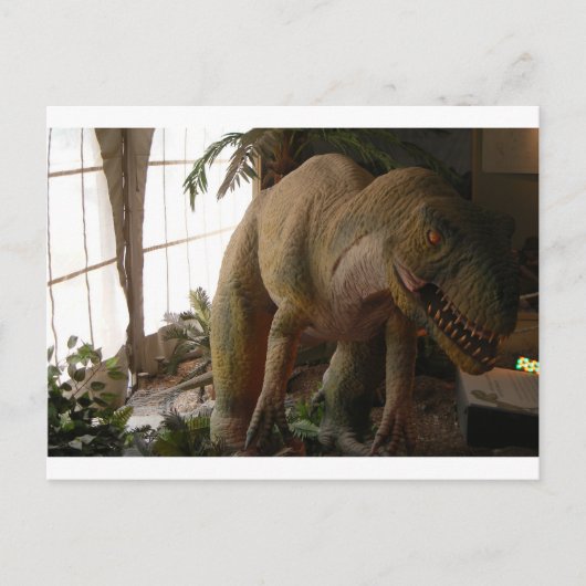 Dinosaurier Postkarte (Vorderseite)