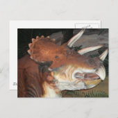 Dinosaurier-Postkarte Postkarte (Vorne/Hinten)