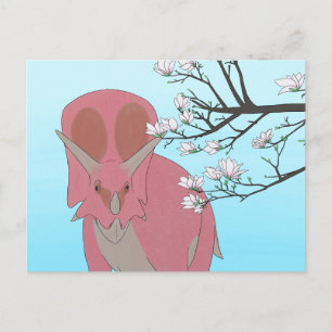 Dinosaurier Postkarte - Torosaurus