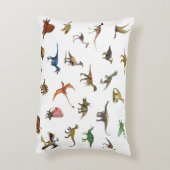 Dinosaurier, prähistorische Welt der Dinosaurier,  Dekokissen (Rückseite(Vertikal))