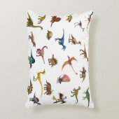 Dinosaurier, prähistorische Welt der Dinosaurier,  Dekokissen (Vorderseite(Vertikal))