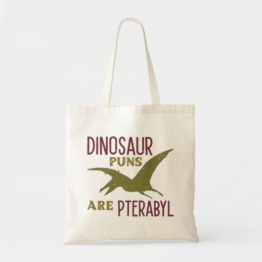 Dinosaurier Puns sind Pterabyl Tragetasche (Vorne)