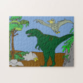 Dinosaurier Puzzle (Horizontal)