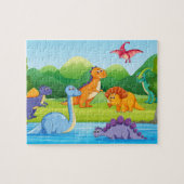 Dinosaurier Puzzle (Horizontal)