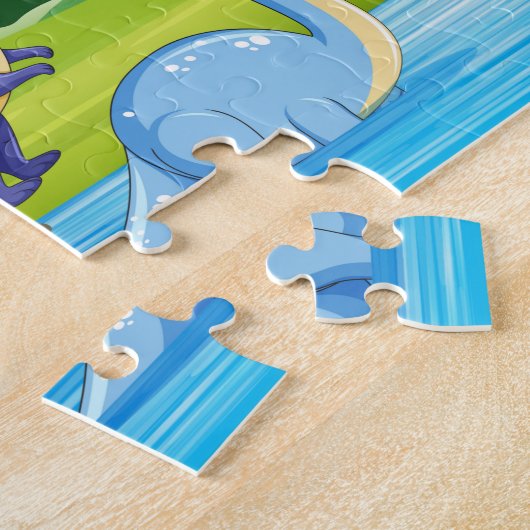 Dinosaurier Puzzle (Seite)