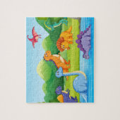 Dinosaurier Puzzle (Vertikal)