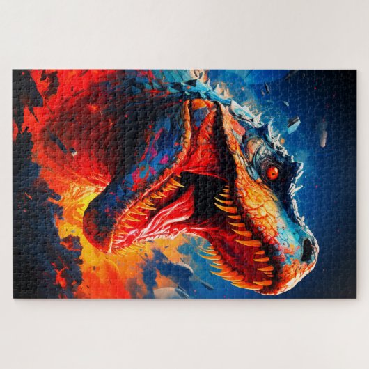 Dinosaurier Puzzle (Horizontal)