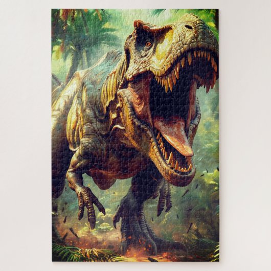 Dinosaurier Puzzle (Vertikal)