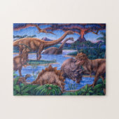 Dinosaurier-Puzzlespiel Puzzle (Horizontal)