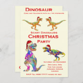 Dinosaurier Raptor T Rex Beängstigend Kids Weihnac (Vorne/Hinten)