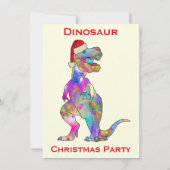 Dinosaurier Raptor T Rex Beängstigend Kids Weihnac (Rückseite)