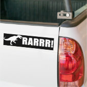 Dinosaurier RARRR! Autoaufkleber (Auf Lkw)
