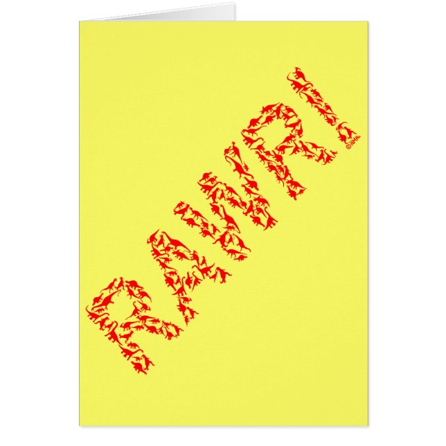 Dinosaurier rawr! (Vorne)