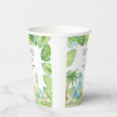 Dinosaurier Rawr Es ist eine Baby-Dusche Pappbecher (Rechts)