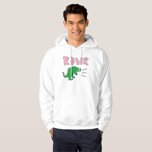 Dinosaurier rawr hoodie (Vorne ganz)
