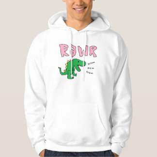 Dinosaurier rawr hoodie
