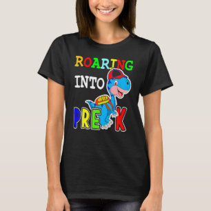 Dinosaurier Rex Pre K Niedlich zurück zur Schule T-Shirt