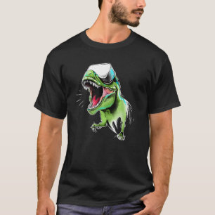 Dinosaurier Rex Virtual Reality Adventure Game Gif T-Shirt