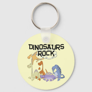 Dinosaurier Rock Tshirts und Geschenke Schlüsselanhänger