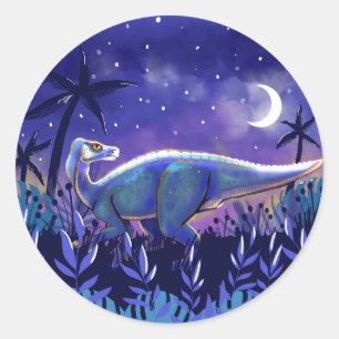 Dinosaurier Runder Aufkleber