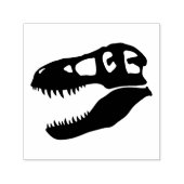Dinosaurier-Schädel T. rex Permastempel (Design)