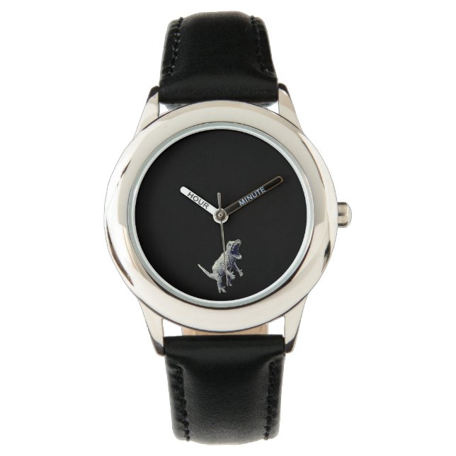 Dinosaurier schauen Kinder zu Armbanduhr (Vorderseite)