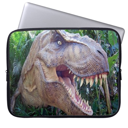 Dinosaurier-Schlacke für Ipad Laptopschutzhülle (Vorderseite)