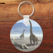Dinosaurier Schlüsselanhänger (Vorderseite)