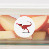 Dinosaurier, Schmetterlinge und Frosch Etiketten (Befestigt)