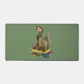 Dinosaurier Schreibtischunterlage (Vorderseite)