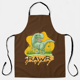 Dinosaurier Schürze