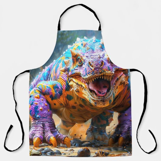 Dinosaurier Schürze (Vorderseite)