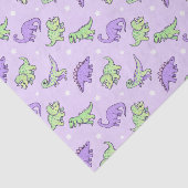 Dinosaurier Seidenpapier (Ausschnitt)