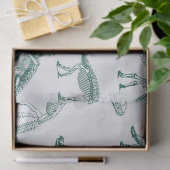 Dinosaurier-Seidenpapier Seidenpapier (Geschenk)